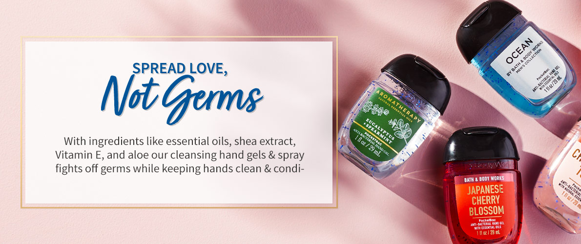 Hand sanitizers - Bath & Body Works
